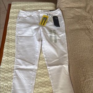 1822 Denim White skinny Jeans